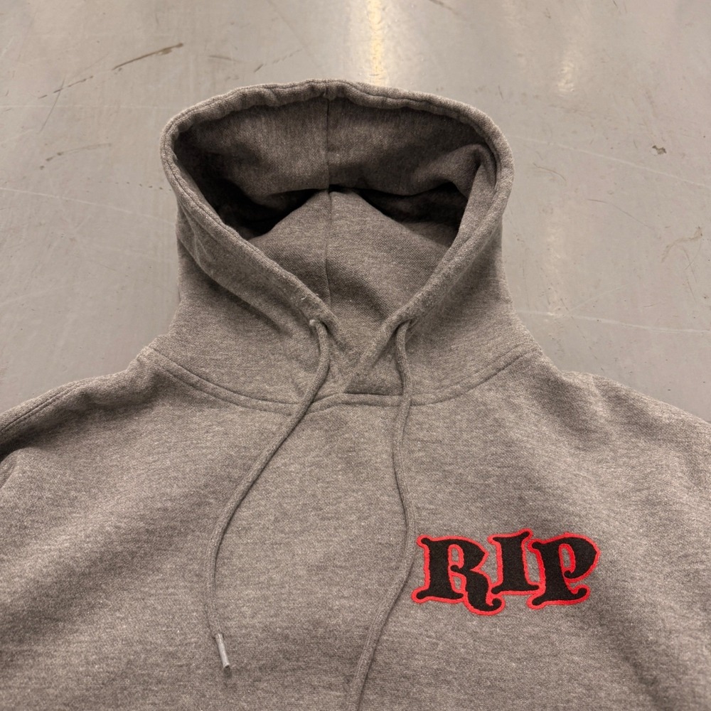 RIP Rockscapes In Paradise Grey Hoodie Mens Size M Est 2006 Graphic Print - Picture 4 of 11